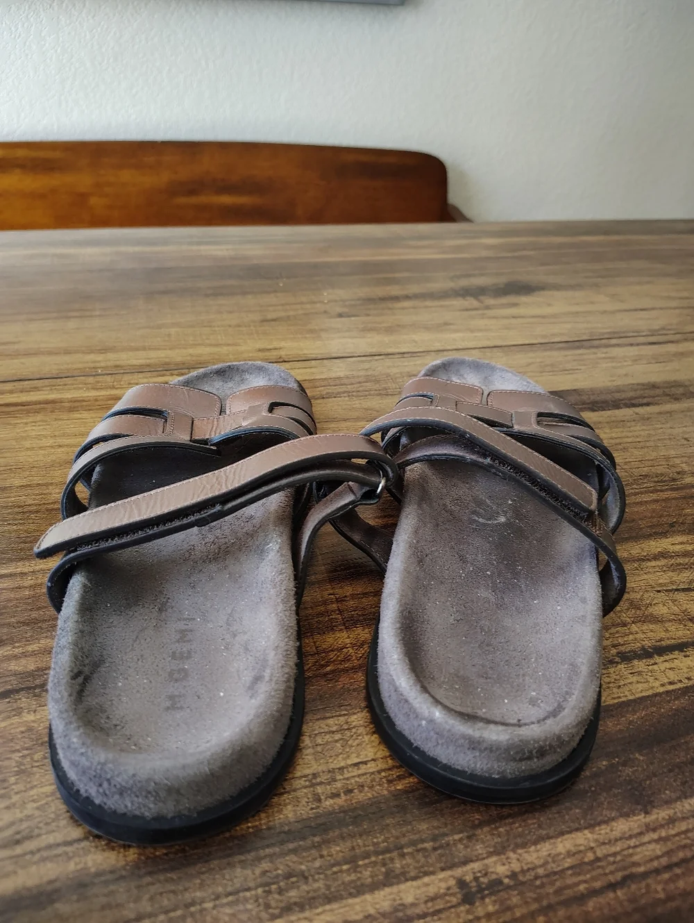 M.Gemi Emanuela in cocoa Leather Size 40 9 Sandals